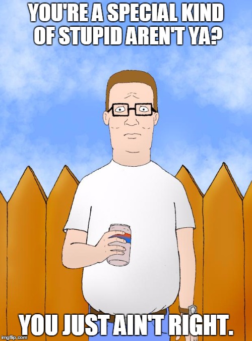 Hank Hill Standing - Imgflip