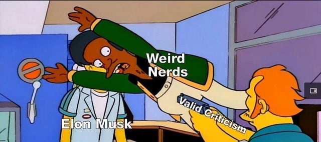Time for Elon Musk to get on the Simpsons ;) : r/meme