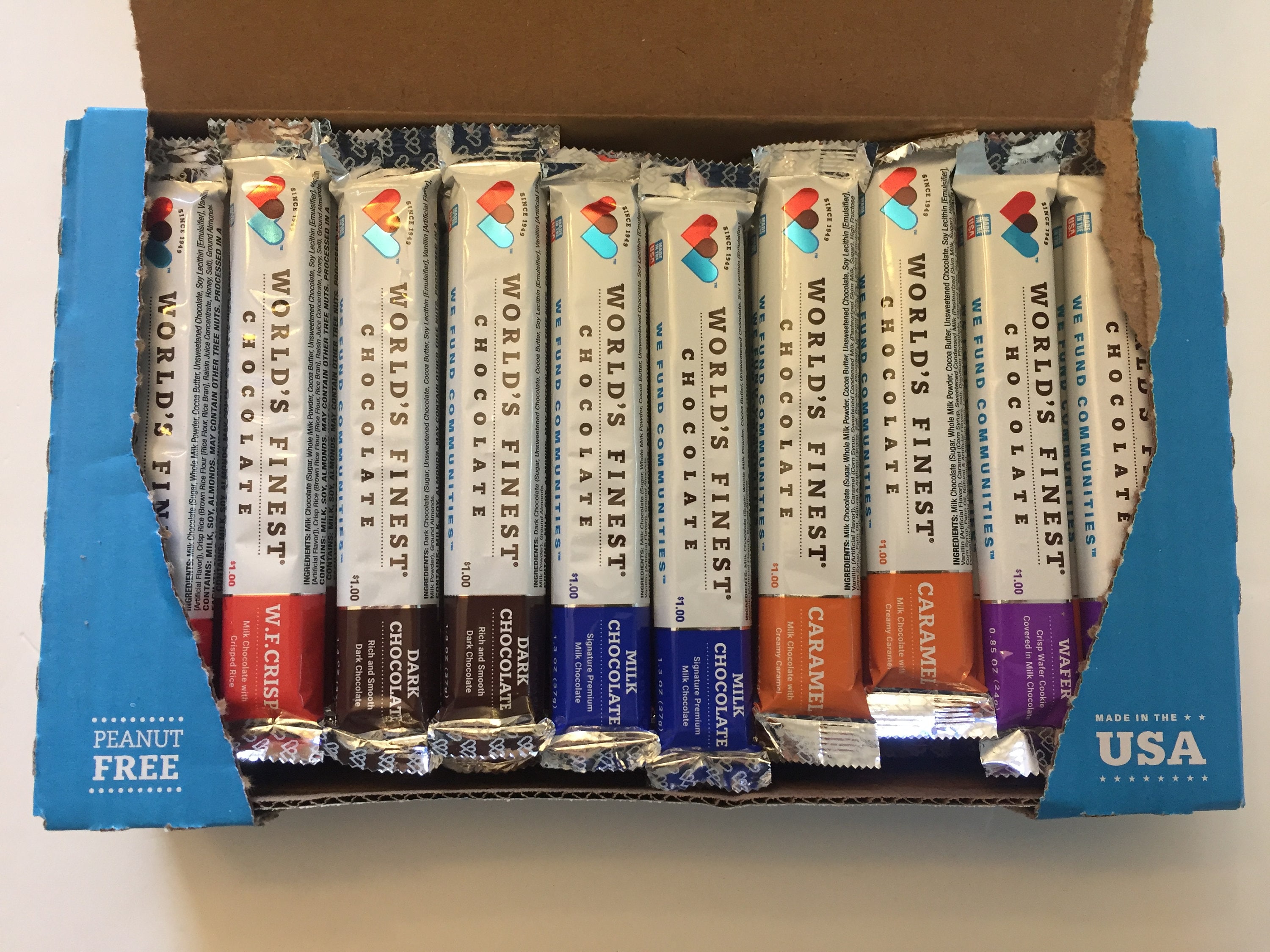 60 Bars World's Finest Chocolate -Milk Chocolate Wafer Bars | ubicaciondepersonas.cdmx.gob.mx