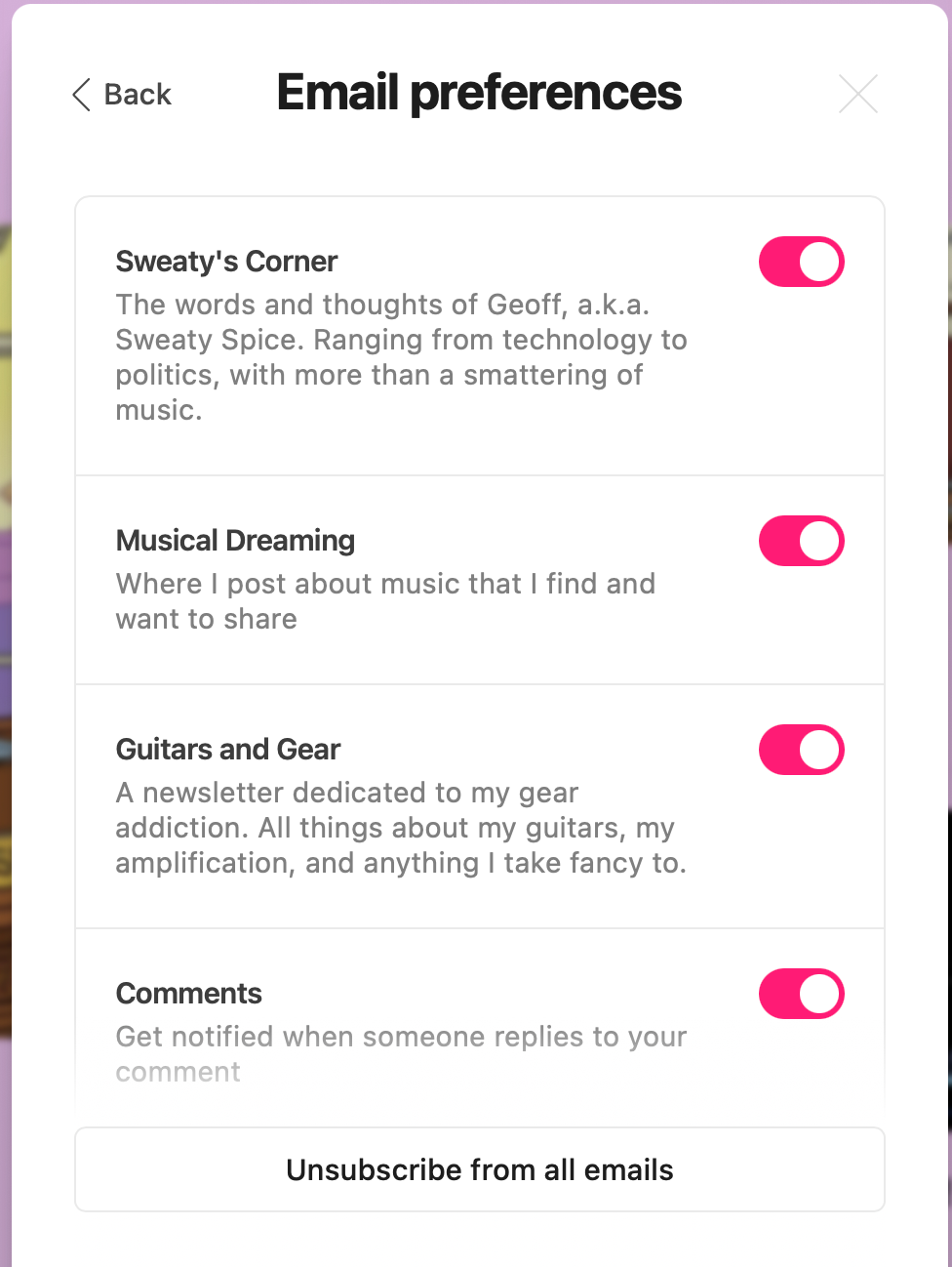 image of a dialog from a web site