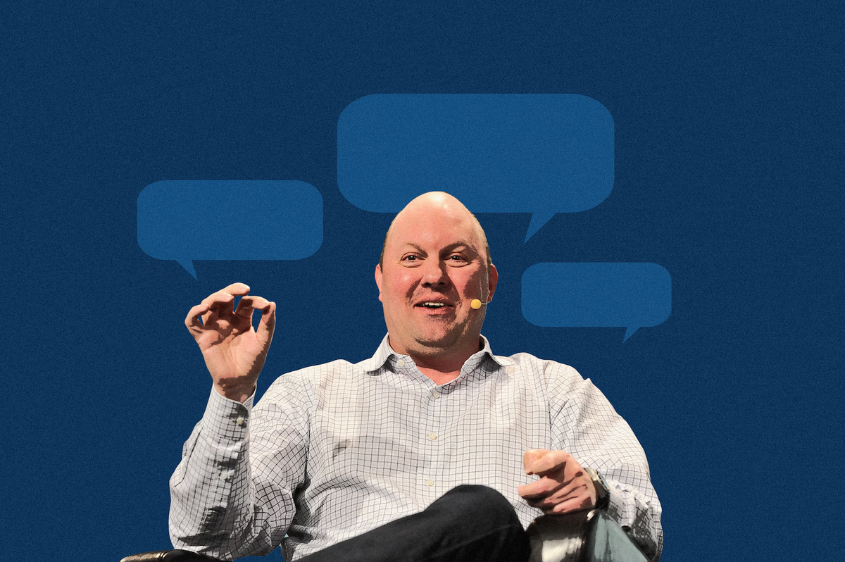 image of Marc Andreesen spewing bullshit