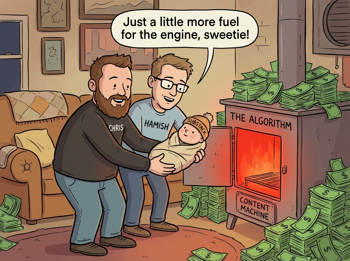 Substack is dead set on burning their child to feed investor demands